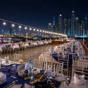 Dubai Marina Dinner Cruise with Shared Transfer